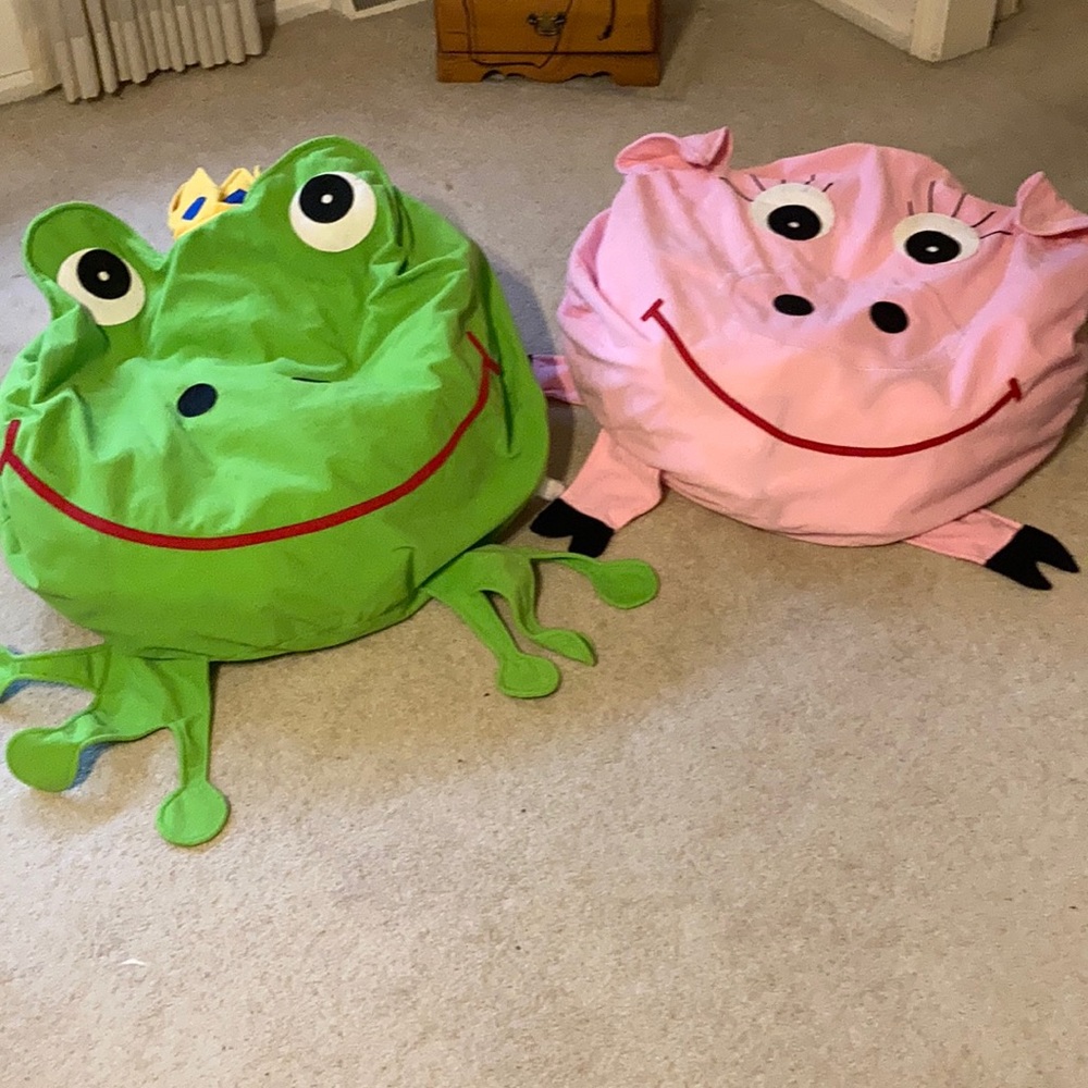 IKEA children’s bean bags